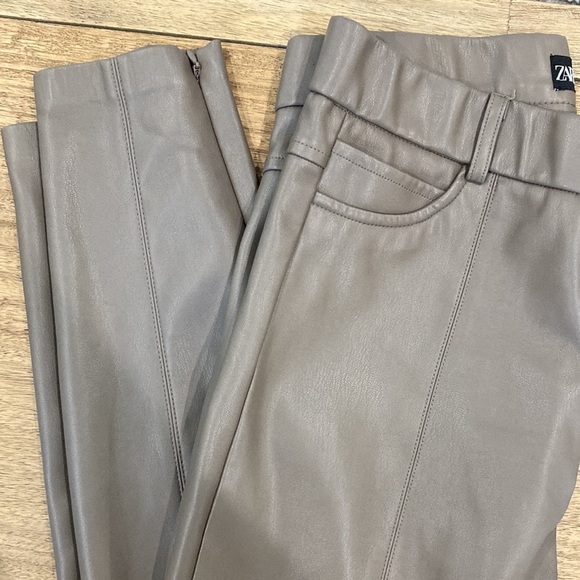 Zara Faux Leather Pant - Picture 10 of 10